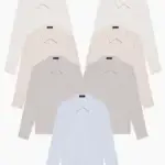 Women’s Cotton Shirt Dry Cleaning Bundle – 7 Shirts